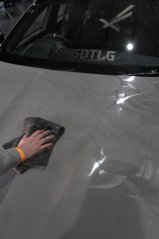 Kaos 3 Pack Plush Ultra soft Microfibre buffing Cloth 40x40cm