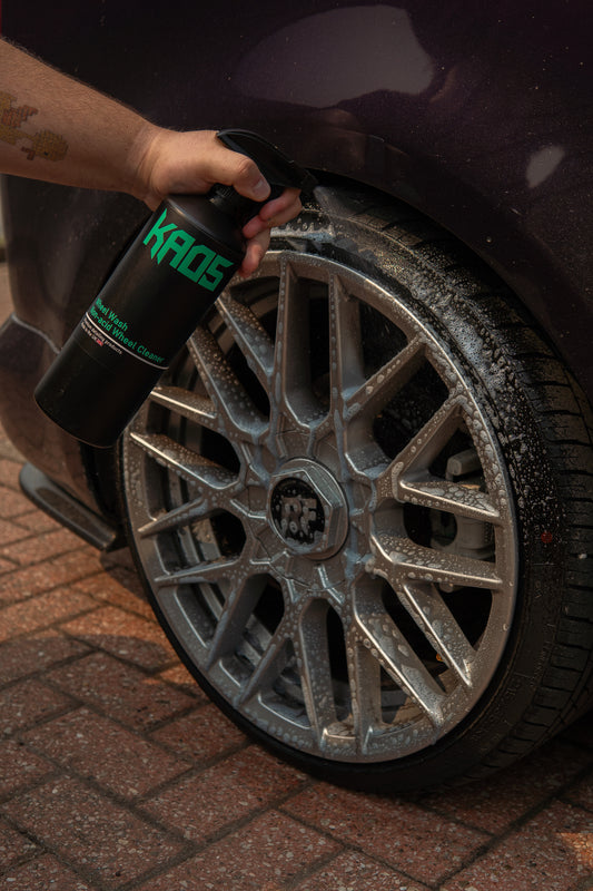 Lavage de roue sans acide