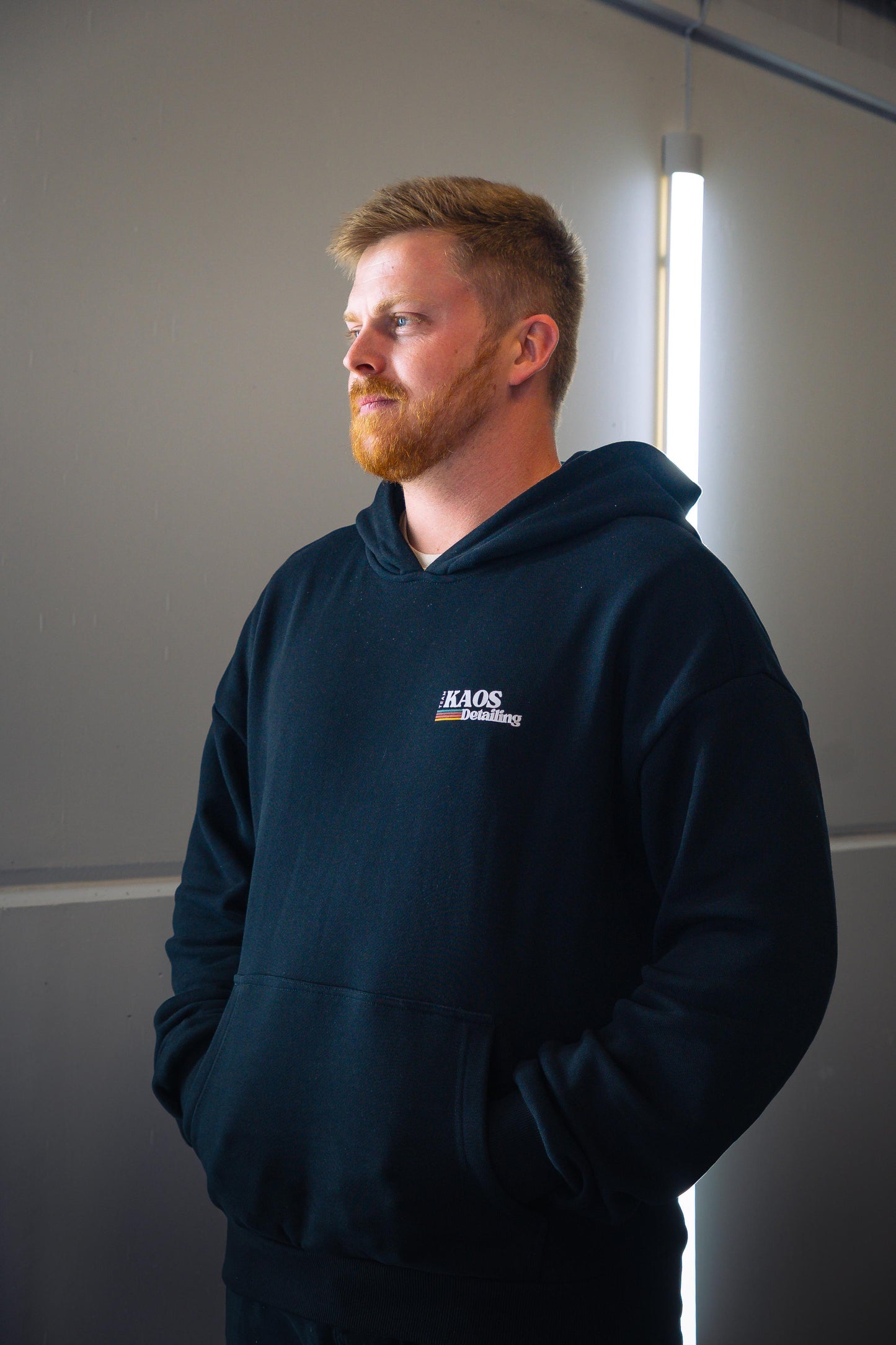 *PRE ORDER* Team Kaos Oversized Heavyweight Hoodie in BLACK