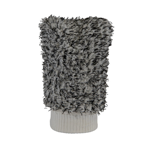 Kaos Microfibre Wash Mitt White & Black